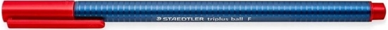 Picture of Staedtler Dugopis triplus ball F czerwony (10szt) STAEDTLER