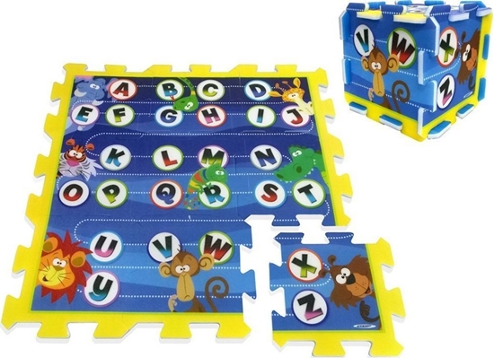 Изображение Stamp Puzzle piankowe mata Zwierzta Alfabet ZA3148