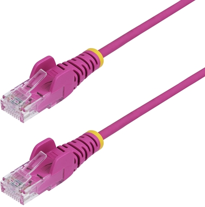Изображение StarTech N6PAT100CMPKS kabel sieciowy Róowy 1 m Cat6 U/UTP (UTP)