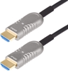 Picture of StarTech.com 30ft (9.1m) HDMI 2.1 Hybrid Active Optical Cable (AOC), CMP, Plenum Rated, Ultra High Speed HDMI Fiber Optic Cable, 48Gbps, 8K 60Hz/4K 120Hz, HDR10+/FRL/TMDS/eARC - CMP In Wall HDMI 2.1/2.0 Cord (8K-A-30F-HDMI-CABLE) - Ultra High Speed -