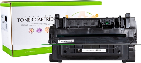 Picture of STATIC cartr HP CE390A blk comp 10k