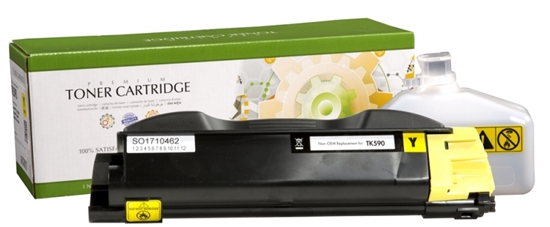 Picture of STATIC cartr Kyocera TK-590Y ylw comp 5k