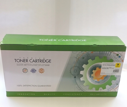 Attēls no STATIC Toner cartridge compatible with HP CE272A/CE342A/CE742A yellow remanufactured 7.500 pages