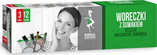 Picture of Stella ANNA ZARADNA Woreczki z suwakiem 3L 1op.-12szt.