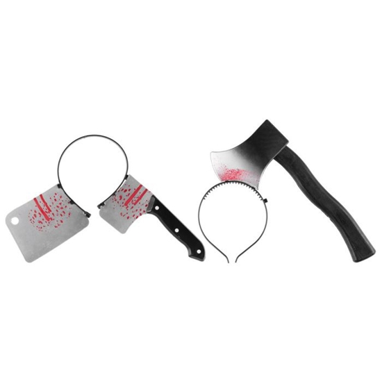 Picture of Stīpiņa Halovīna Festi cirvis/nazis galvā