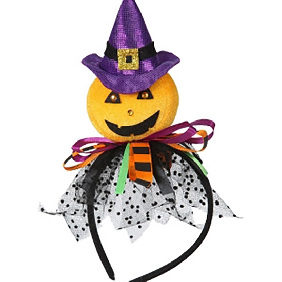 Picture of Stīpiņa halovīna ķirbis ar mežģīnēm