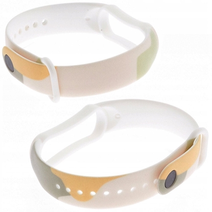 Picture of Strap Moro opaska do Xiaomi Mi Band 3 / 4 silikonowy pasek bransoletka do zegarka wzór 13
