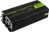 Picture of Strāvas pārveidotājs Green Cell Car Power Inverter Converter 24V to 230V 500W/1000W Pure Sine