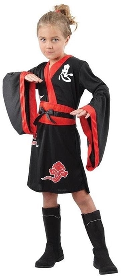 Picture of Strój dla dzieci wojowniczka Ninja rozm. 110/120cm