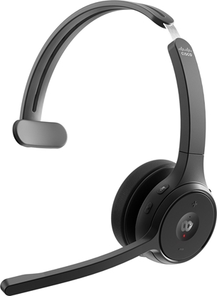 Attēls no Suchawki Cisco Cisco Headset 721 - Headset - On-Ear - Bluetooth - kabellos - Carbon Black - Cisco Webex Certified