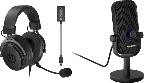 Picture of Suchawki Endorfy Suchawki Endorfy Viro Plus USB (EY1A001) + Mikrofon Solum Voice S
