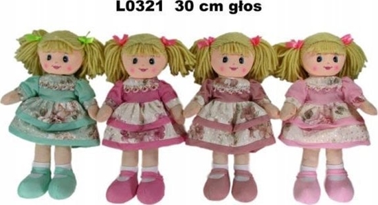 Picture of Sun-Day Lalka szmacianka 30 cm 4wz z gosem 156617 cena za 1 sztuk