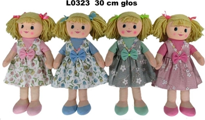 Attēls no Sun-Day Lalka szmacianka 30 cm 4wz z gosem 156631 cena za 1 sztuk