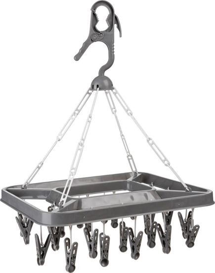 Изображение Suszarka na pranie 5five Suszarka na bielizn z abkami Wiszca Plastikowa