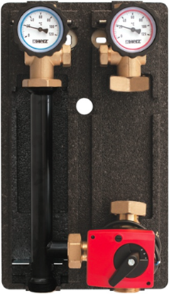 Picture of Sūkņu grupa MIX ar 3-ceļu v. bez sūkņa Dn25, Kvs10