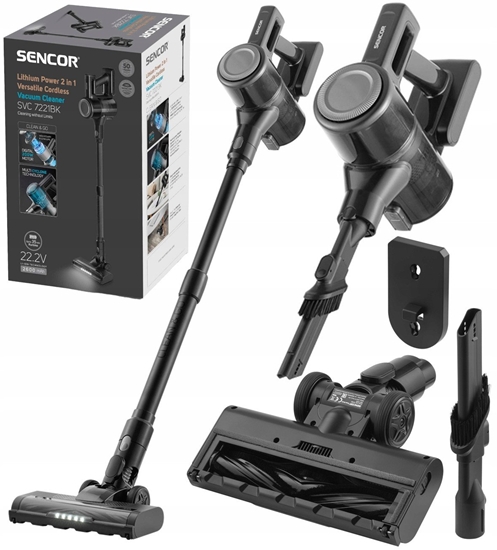 Picture of SVC 7221BK Odkurzacz pionowy 2 w 1 akumulatorowy