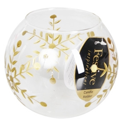 Изображение Svečturis tējassvecei  11cm stikla