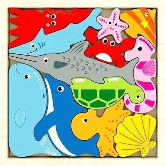 Picture of Swede Puzzle drewniane Zwierzta