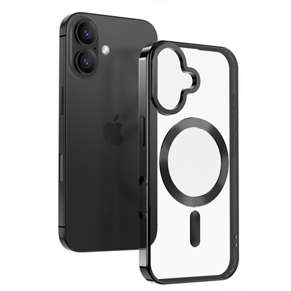 Attēls no Swissten Clear Jelly MagStick Metallic Case for Apple iPhone 17 Air