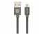 Изображение Kabel USB Swissten USB-A - Lightning 0.2 m Szary (8595217455580)