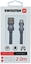 Picture of Kabel USB Swissten USB-A - Lightning 2 m Szary (8595217455702)