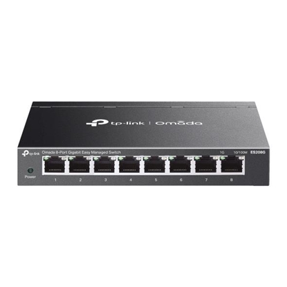 Изображение Switch|TP-LINK|Omada|ES208G|Type L2|ES208G