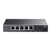 Picture of Switch|TP-LINK|TL-SG1005P-PD|Desktop/pedestal|5x10Base-T / 100Base-TX / 1000Base-T|PoE+ ports 5|TL-SG1005P-PD