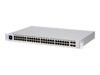 Picture of Switch|UBIQUITI|USW-48-POE|Type L2|Rack|48x10Base-T / 100Base-TX / 1000Base-T|4xSFP|PoE ports 32|195 Watts|USW-48-POE