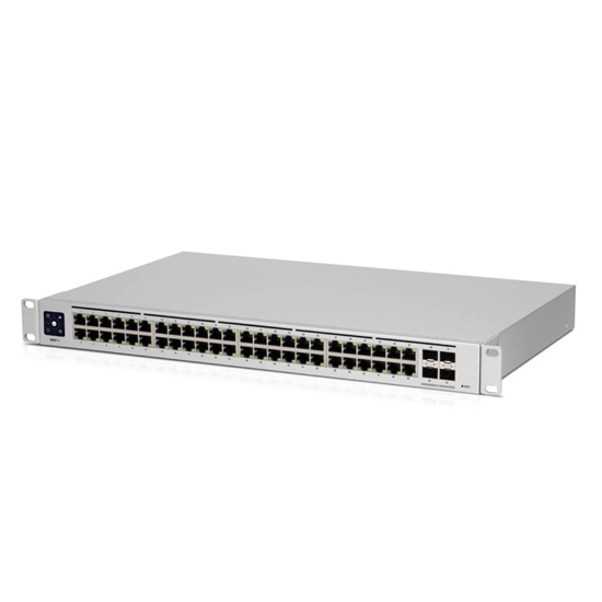 Picture of Switch|UBIQUITI|USW-PRO-48|Type L3|Rack|48x10Base-T / 100Base-TX / 1000Base-T|4xSFP+|USW-PRO-48