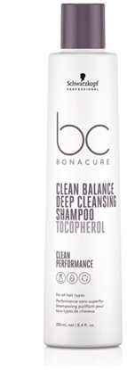 Attēls no Szampon Schwarzkopf Professional Bc New Clean Balance Deep Cleansing 250 ml