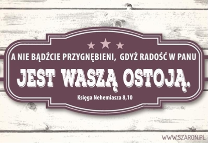 Attēls no Szaron Magnes na lodówk - A nie bdcie przygnbieni