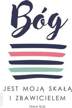 Attēls no Szaron Magnes na lodówk - Bóg jest moj ska
