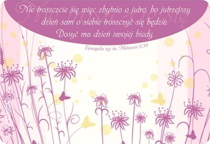 Attēls no Szaron Magnes na lodówk - Nie troszczcie si wic