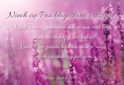 Attēls no Szaron Magnes na lodówk - Niech Ci bogosawi KA