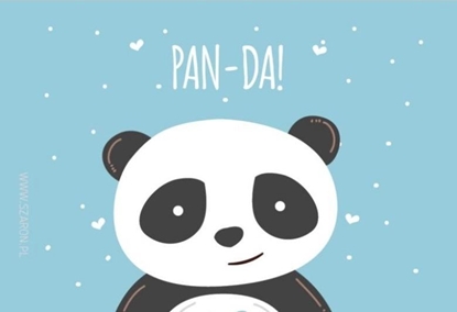 Attēls no Szaron Magnes na lodówk - Pan da!