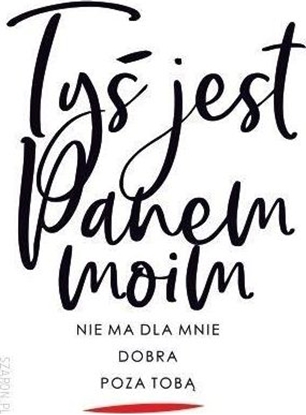 Attēls no Szaron Magnes na lodówk - Ty jest Panem moim jasny