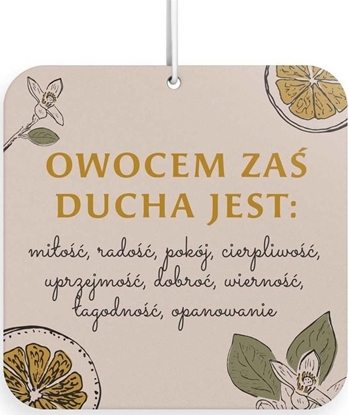 Изображение Szaron Zawieszka zapachowa - Owocem za Ducha jest