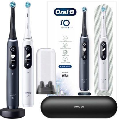 Picture of Szczoteczka Oral-B iO Series 7 Duo 2 szt. White/Black