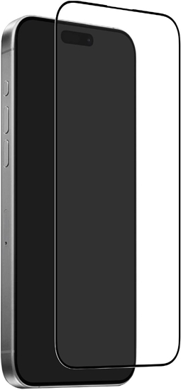 Picture of Szko hartowane Puro Frame na iPhone 17 z aplikatorem i czarn ramk