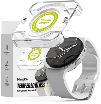 Picture of Szko hartowane Ringke Tempered Glass Pro do Samsung Galaxy Watch 8 44mm Clear [2 PACK]