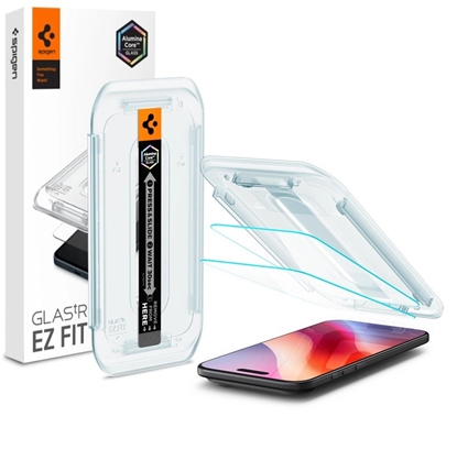 Attēls no Szko hartowane Spigen Glas.tr ez Fit do Apple iPhone 17 Air Clear [2 PACK]
