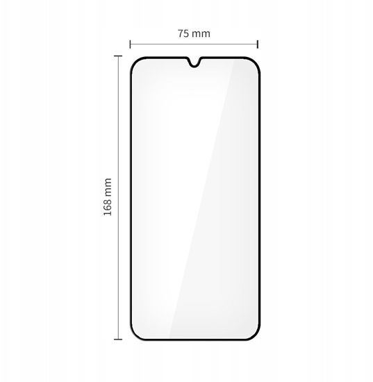 Изображение Szko hartowane Tech-Protect Glass Fit+ do Xiaomi Poco M7 Black [2 PACK]