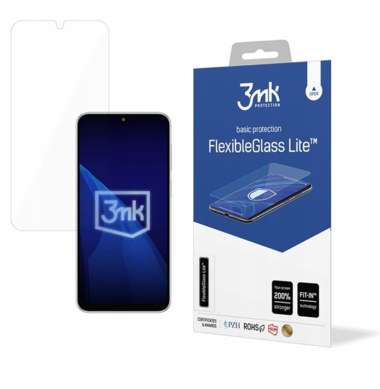 Picture of Szko hybrydowe 3MK FlexibleGlass Lite   do Samsung Galaxy M36