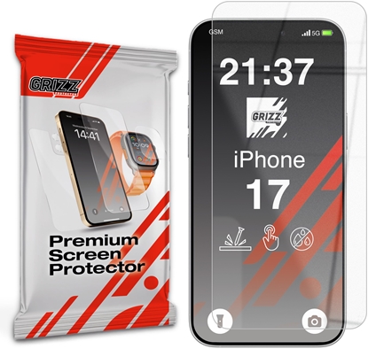 Attēls no Szko hybrydowe GrizzGlass HybridGlass do Apple iPhone 17