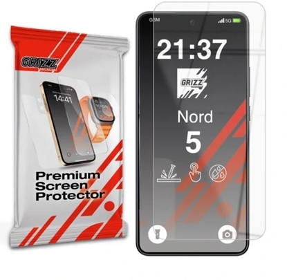 Attēls no Szko hybrydowe GrizzGlass HybridGlass do OnePlus Nord CE5