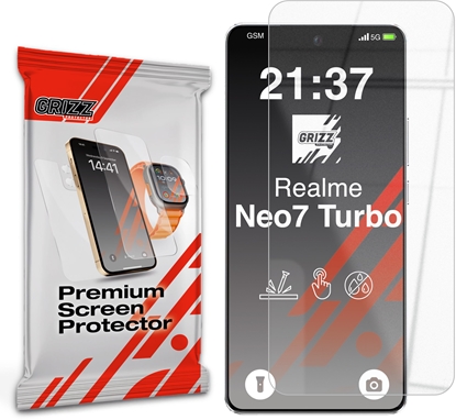 Attēls no GrizzGlass Szko hybrydowe HybridGlass do Realme Neo7 Turbo