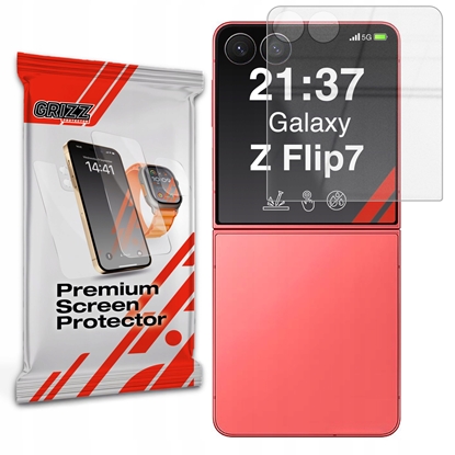 Attēls no Szko hybrydowe GrizzGlass HybridGlass do Samsung Galaxy Z Flip7