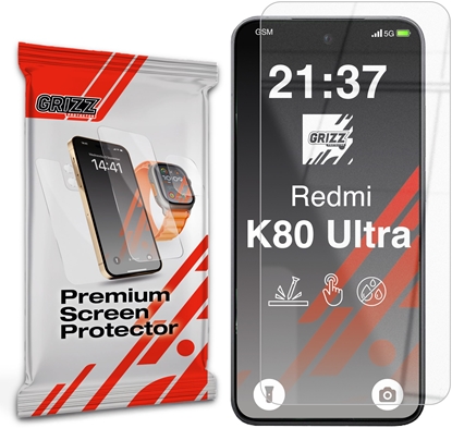 Attēls no Szko hybrydowe GrizzGlass HybridGlass do Xiaomi Redmi K80 Ultra