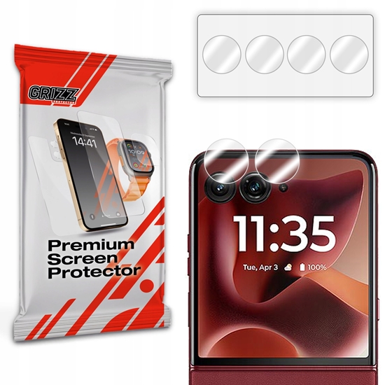 Picture of Szko na aparat GrizzGlass HybridGlass Camera do Motorola Razr 60 Ultra