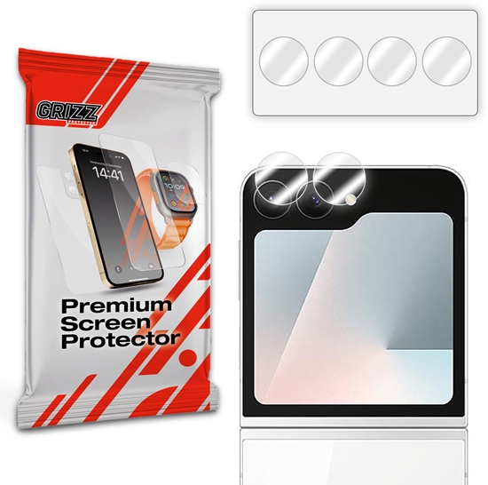 Picture of Szko na aparat GrizzGlass HybridGlass Camera do Samsung Galaxy Z Flip7 FE